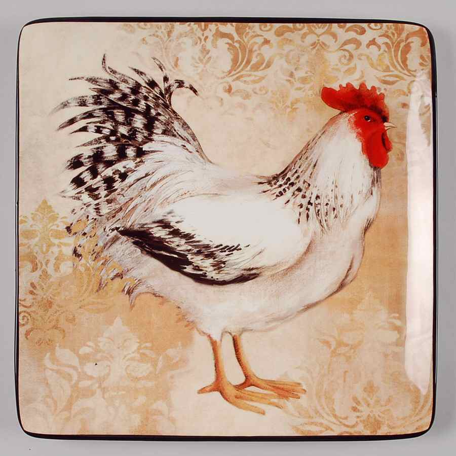 Avignon Morning Square Dinner Plate by Certified International-1