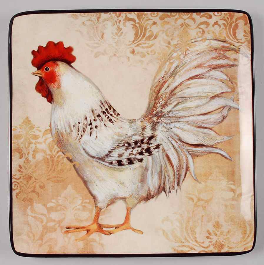 Avignon Morning Square Dinner Plate by Certified International-1