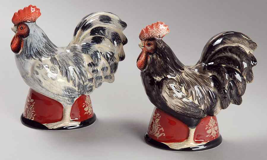 Avignon Morning Figural Salt & Pepper Set by Certified International-1