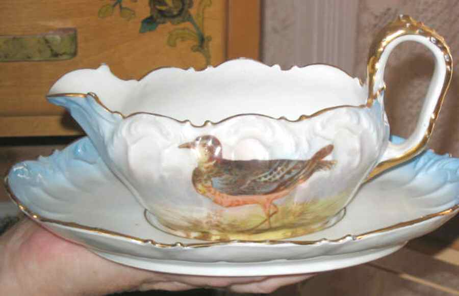 COF53 Gravy Boat & Underplate by Coiffe-1