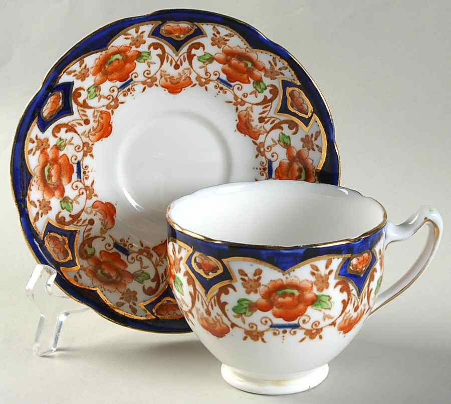 5126 Footed Cup & Saucer Set by Collingwoods-1