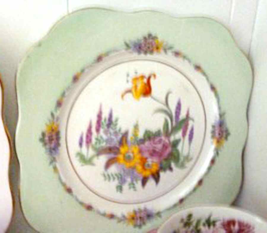 579 Square Salad Plate by Colclough-1