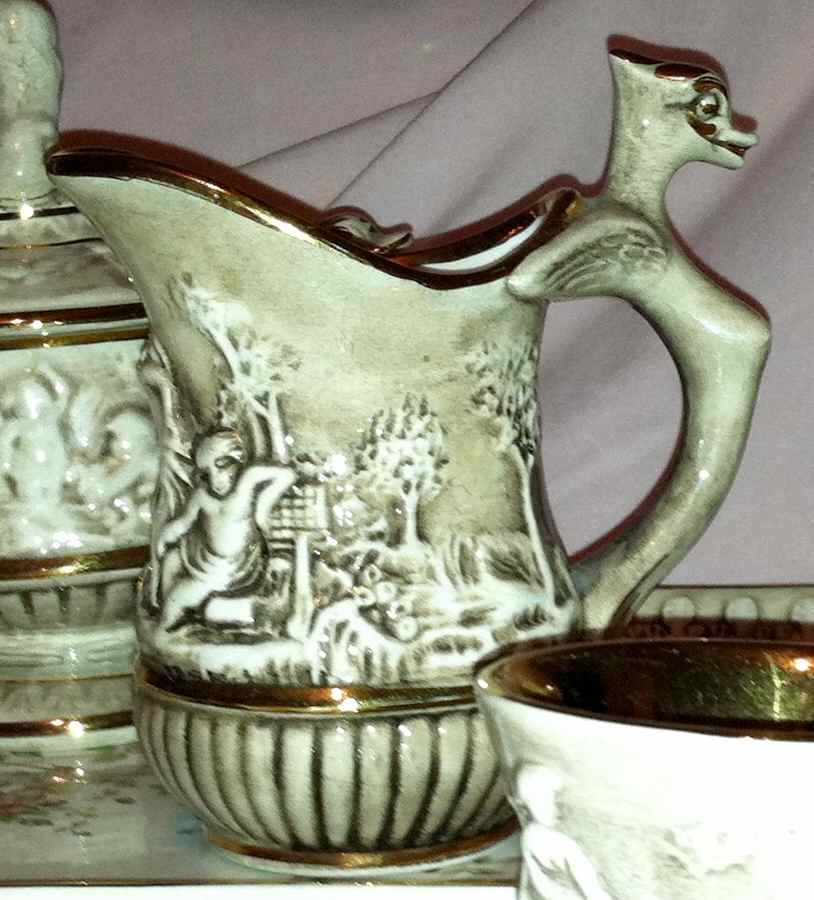 129-13 Creamer by Capo-di-Monte (Italy)-1