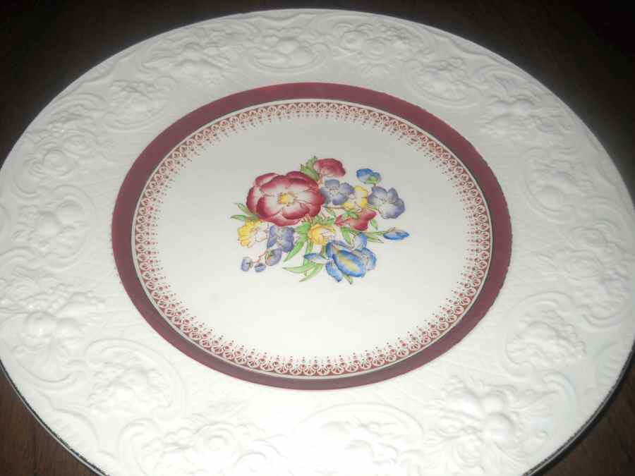 CRD254 Dinner Plate by Crown Ducal-1