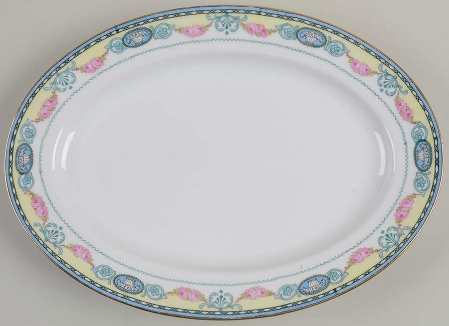 CIM144 11" Oval Serving Platter by Crown Imperial-1