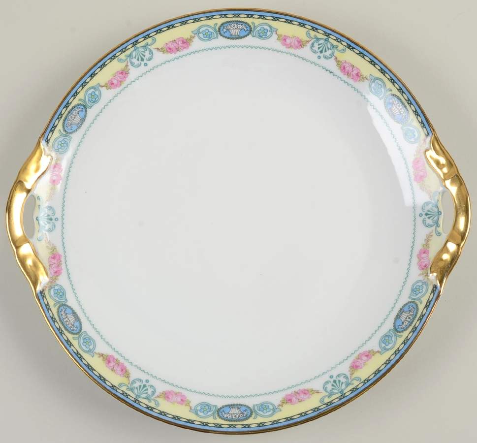 CIM144 Handled Cake Plate by Crown Imperial-1