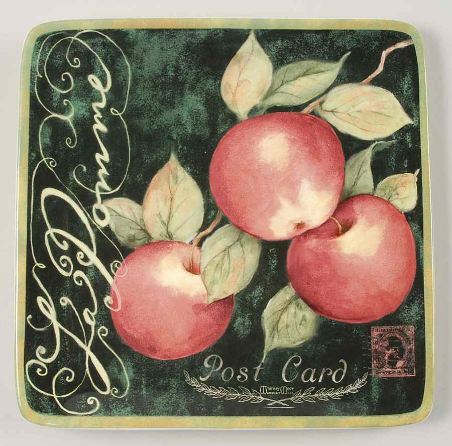 Parisian Fruit Dessert/Pie Plate by Certified International-1