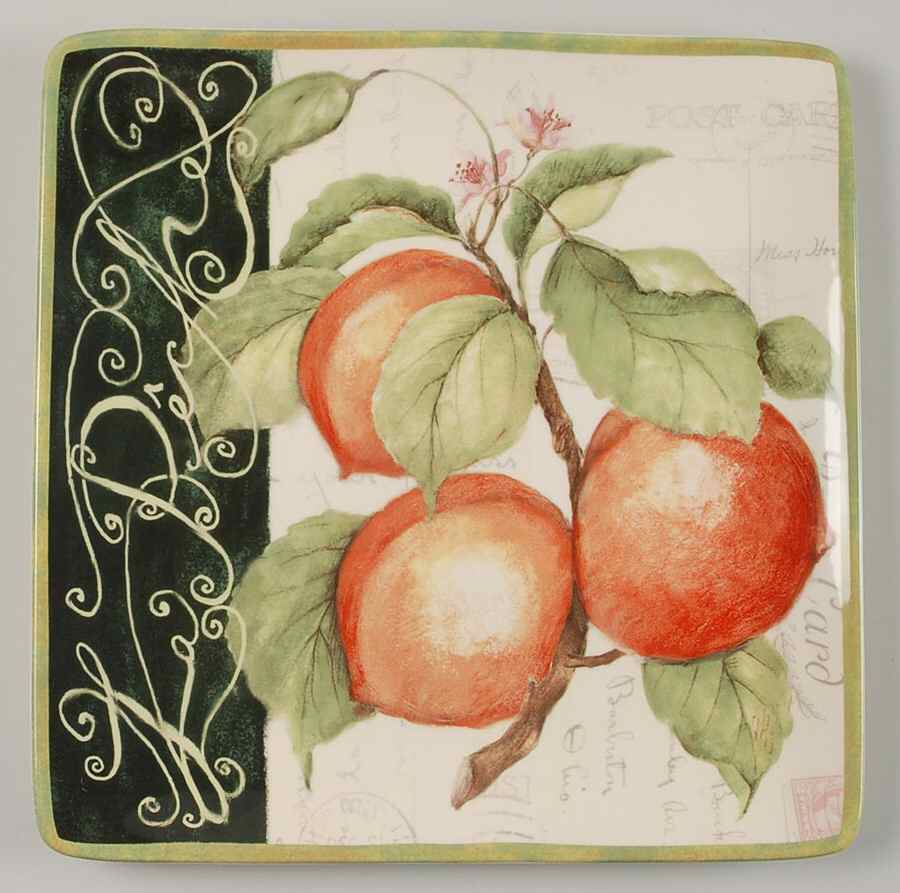 Parisian Fruit Dinner Plate by Certified International-1