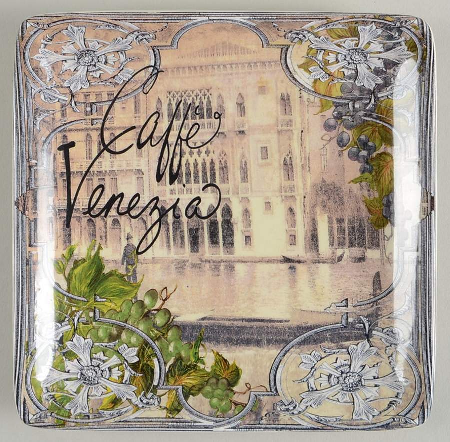 Reserve Vintage Canape Plate by Certified International-1