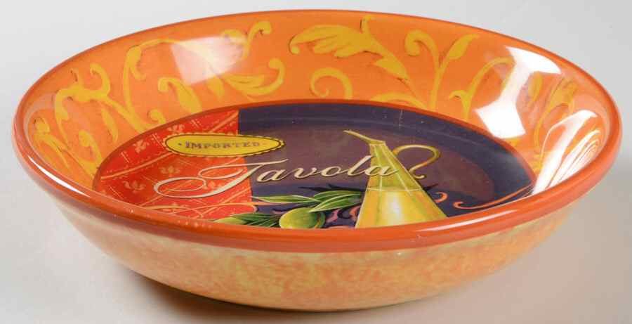 Tuscan Table 9" Individual Pasta Bowl by Certified International-1