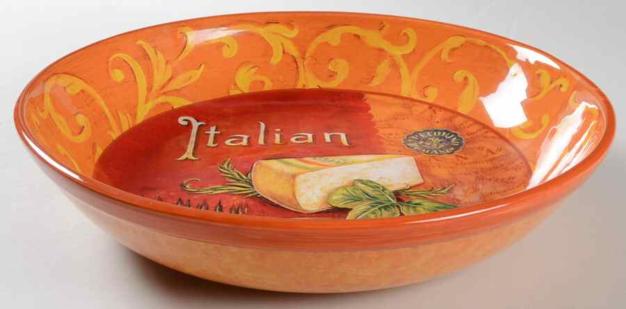 Tuscan Table 13" Pasta Serving Bowl by Certified International-1