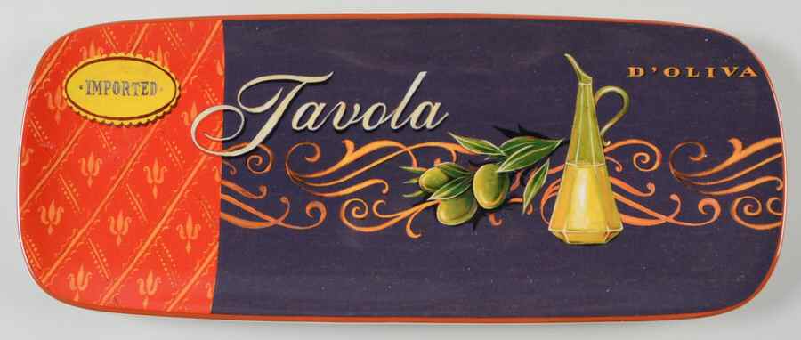 Tuscan Table Bread Tray by Certified International-1