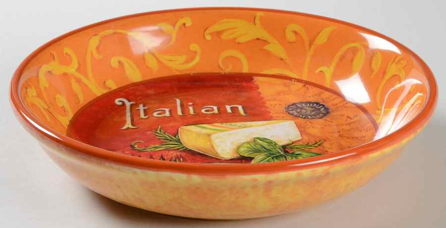Tuscan Table 9" Individual Pasta Bowl by Certified International-1