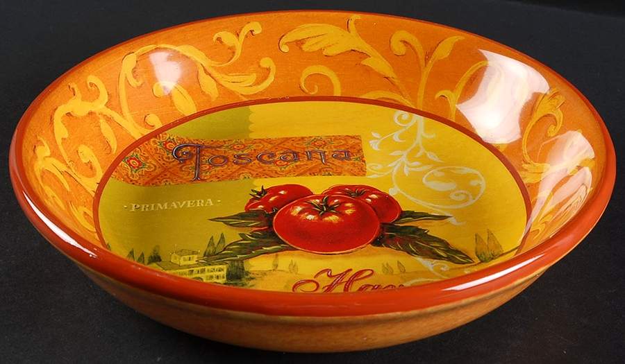 Tuscan Table 9" Individual Pasta Bowl by Certified International-1