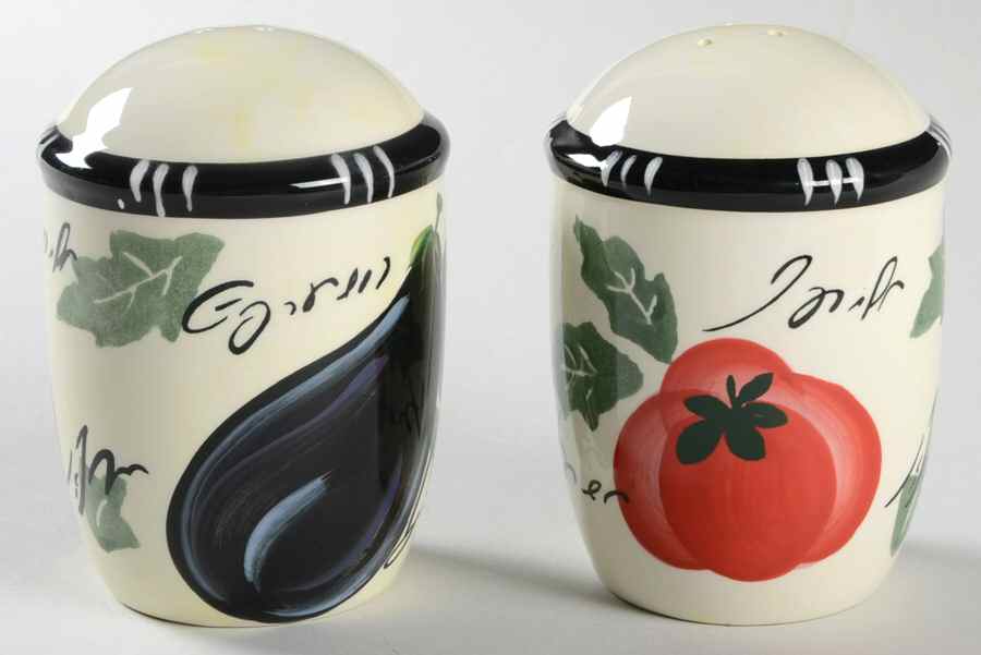 Melanzana Salt & Pepper Set by Certified International-1