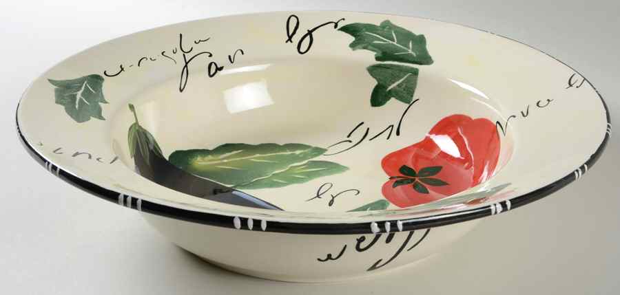 Melanzana 14" Pasta Serving Bowl by Certified International-1