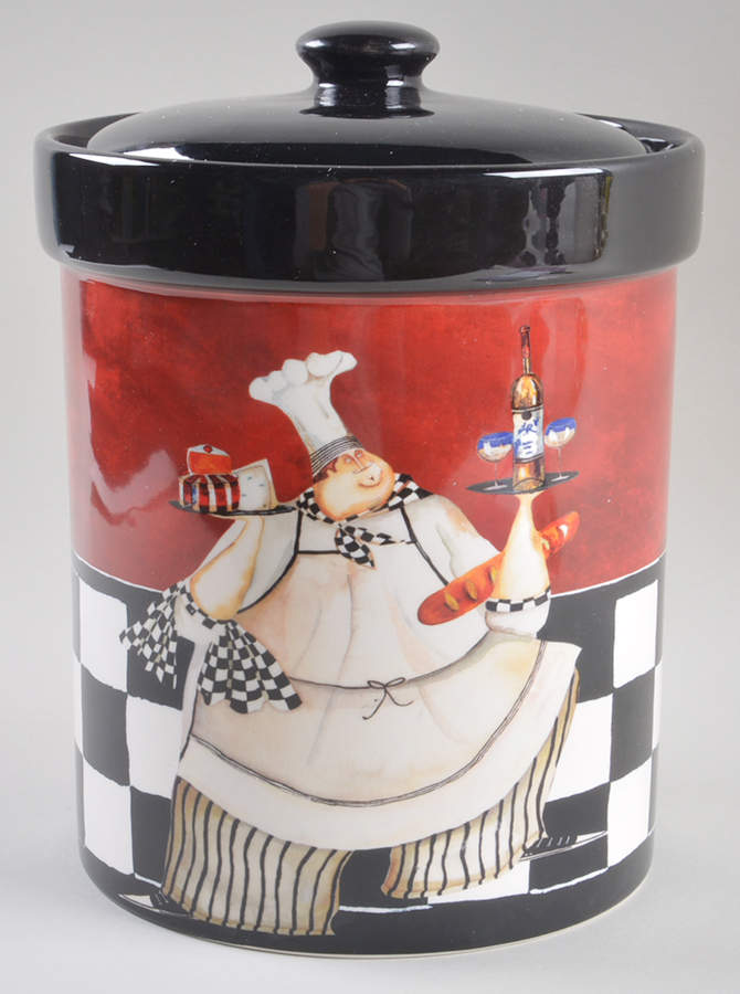 Chef de Cuisine Extra Large Canister & Lid by Certified International-1
