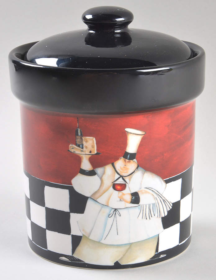 Chef de Cuisine Small Canister & Lid by Certified International-1
