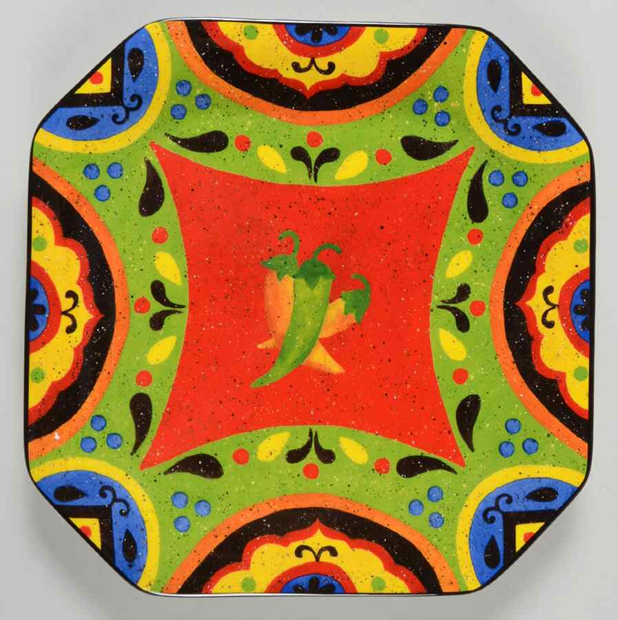 Hot and Saucy Dessert/Pie Plate by Certified International-1
