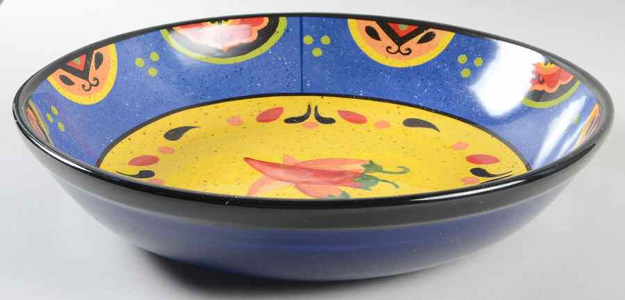 Hot and Saucy 13" Pasta Serving Bowl by Certified International-1