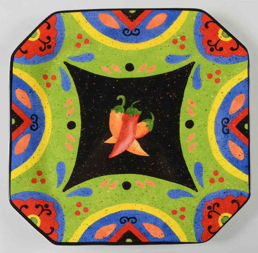 Hot and Saucy Dinner Plate by Certified International-1