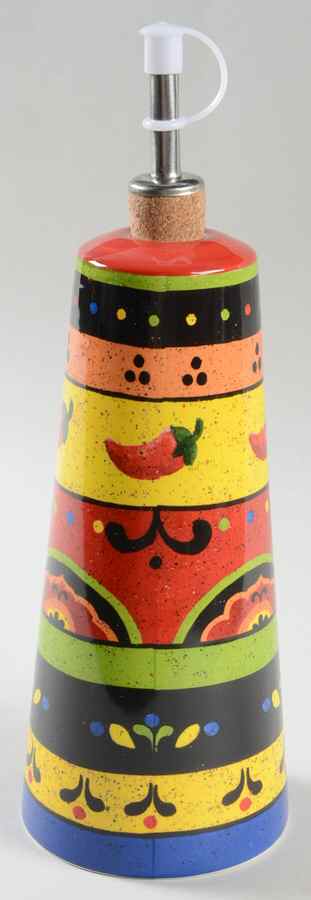 Hot and Saucy Oil Jar & Drizzle Spout by Certified International-1
