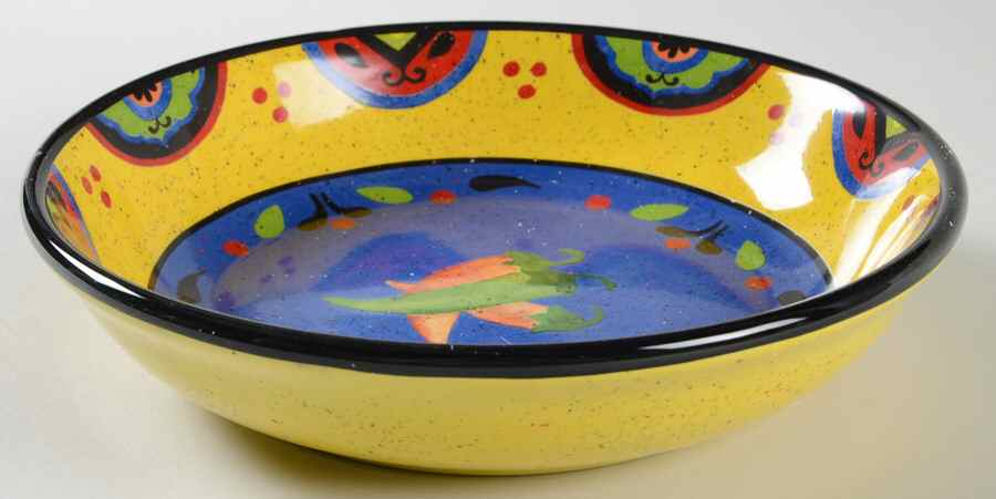 Hot and Saucy 9" Individual Pasta Bowl by Certified International-1