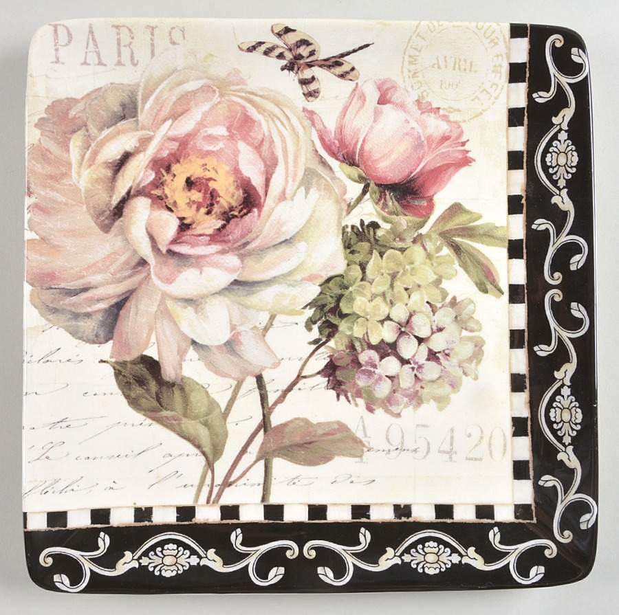 Marche d'Fleur Dinner Plate by Certified International-1