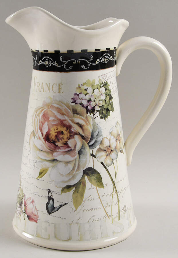 Marche d'Fleur 96 Oz Pitcher by Certified International-1