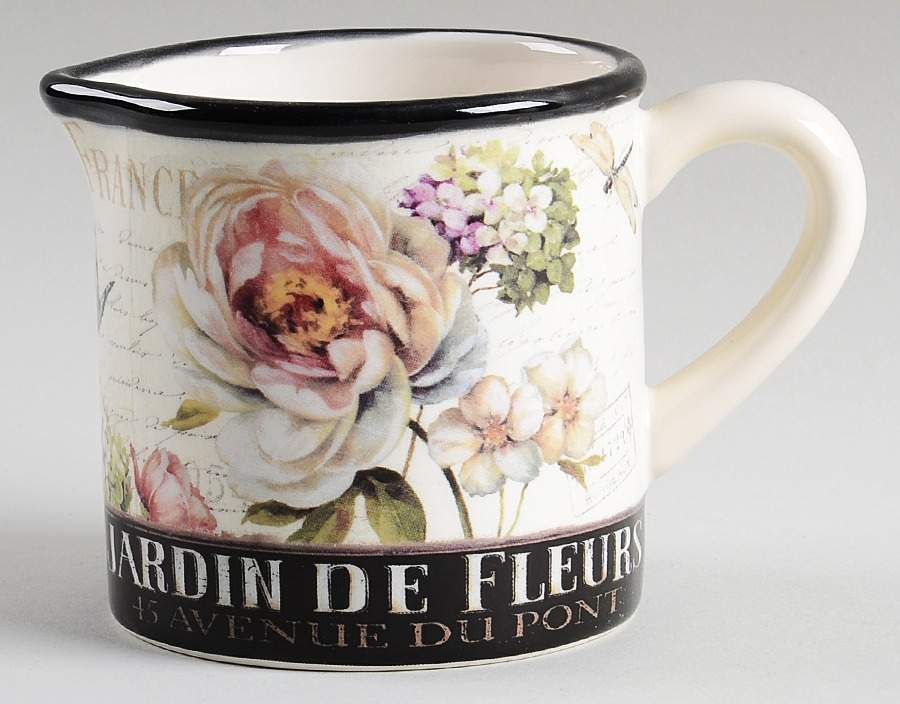 Marche d'Fleur Creamer by Certified International-1