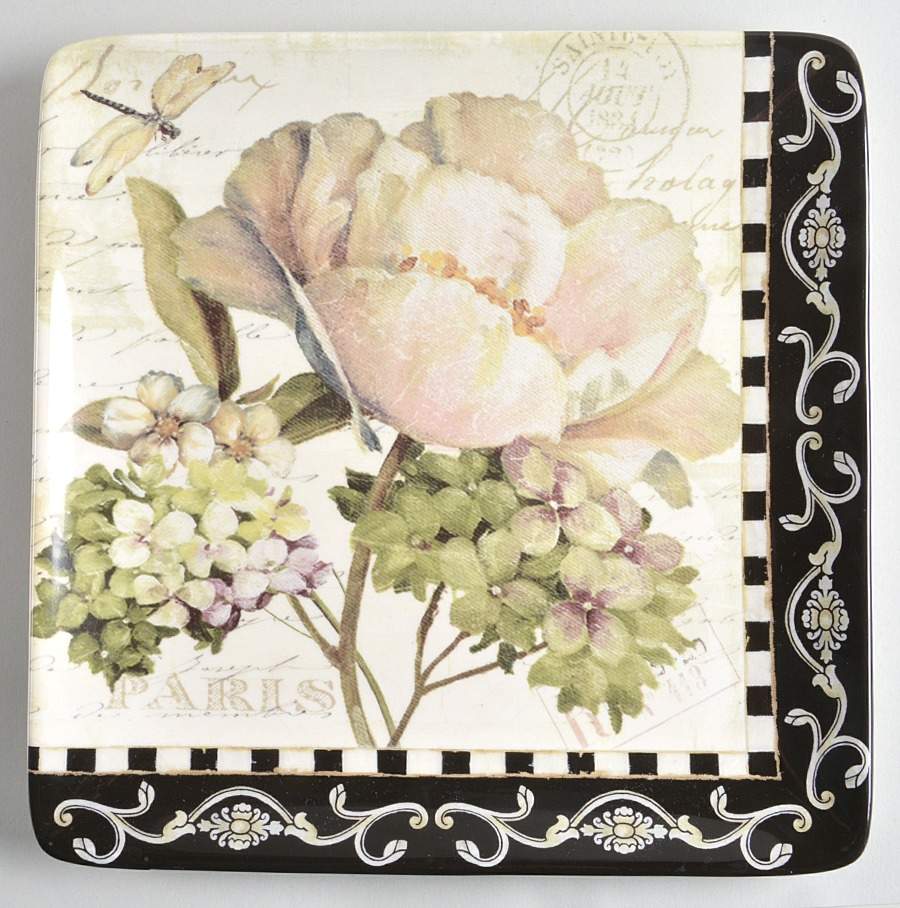 Marche d'Fleur Dinner Plate by Certified International-1