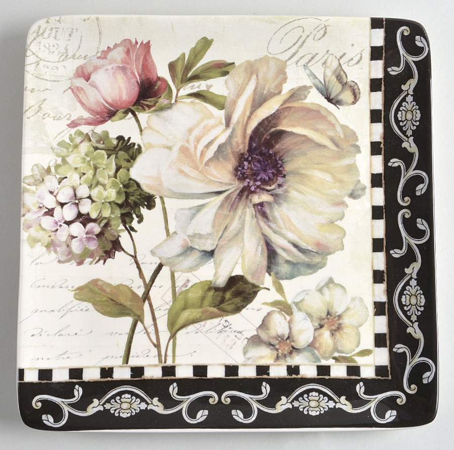 Marche d'Fleur Dinner Plate by Certified International-1