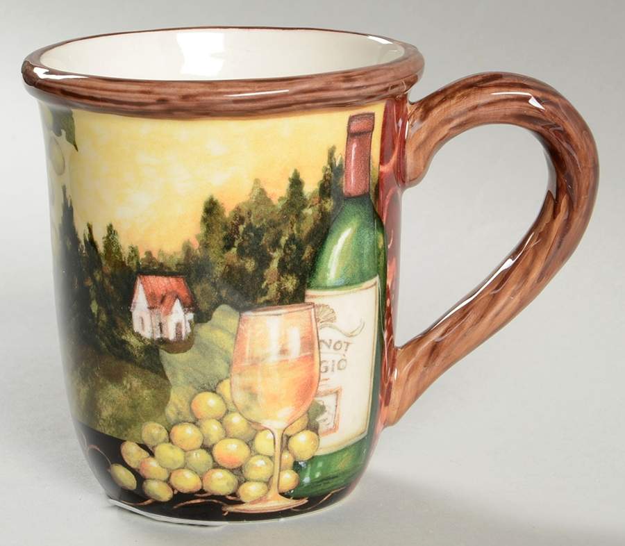 Merlot Sunset Mug by Certified International-1