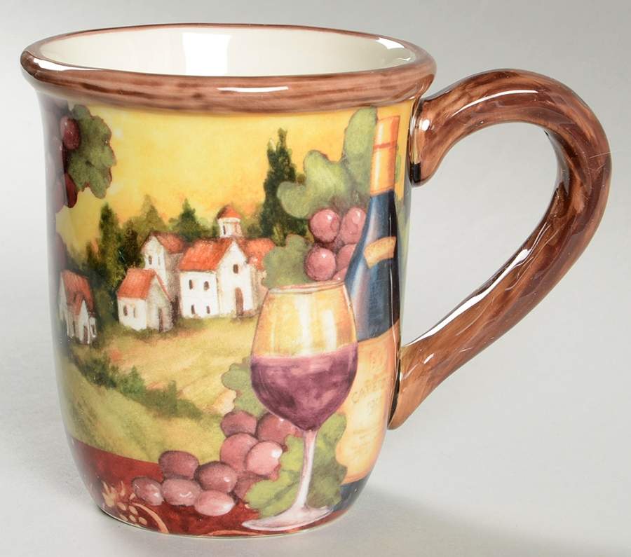 Merlot Sunset Mug by Certified International-1