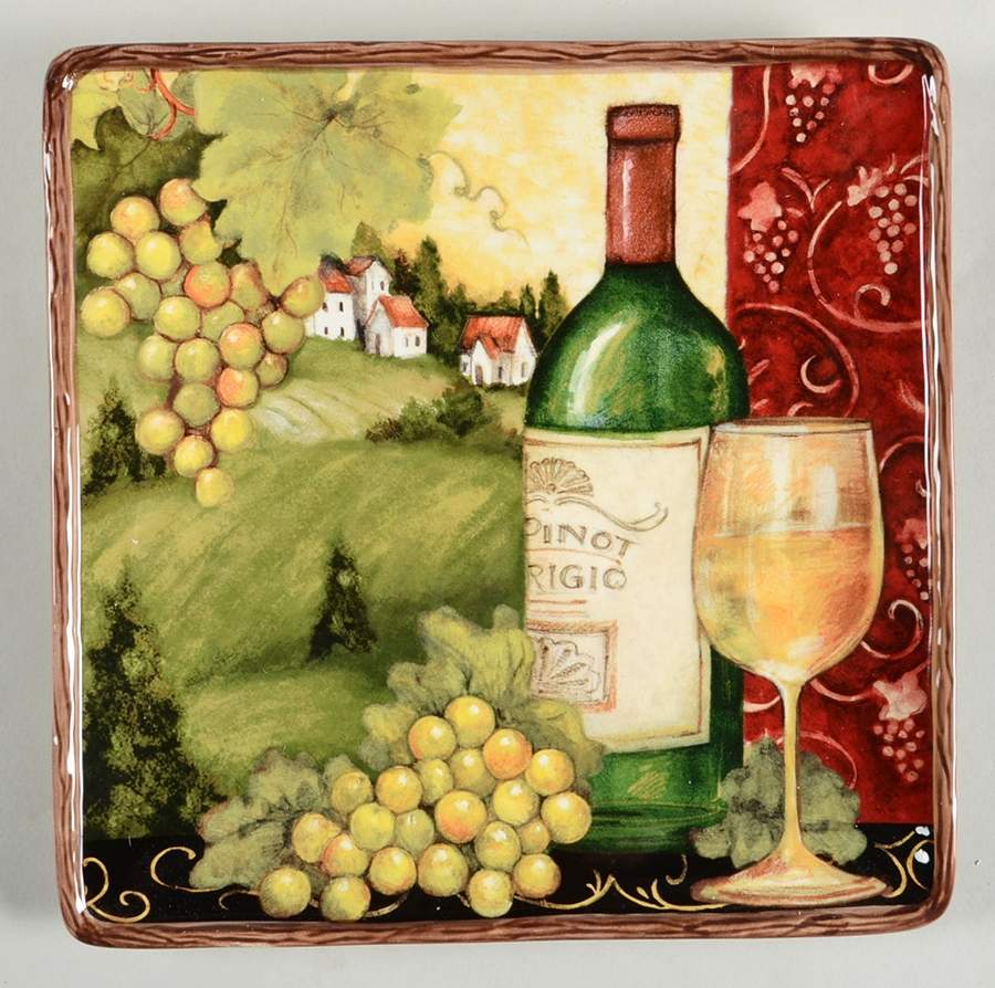 Merlot Sunset Dinner Plate by Certified International-1