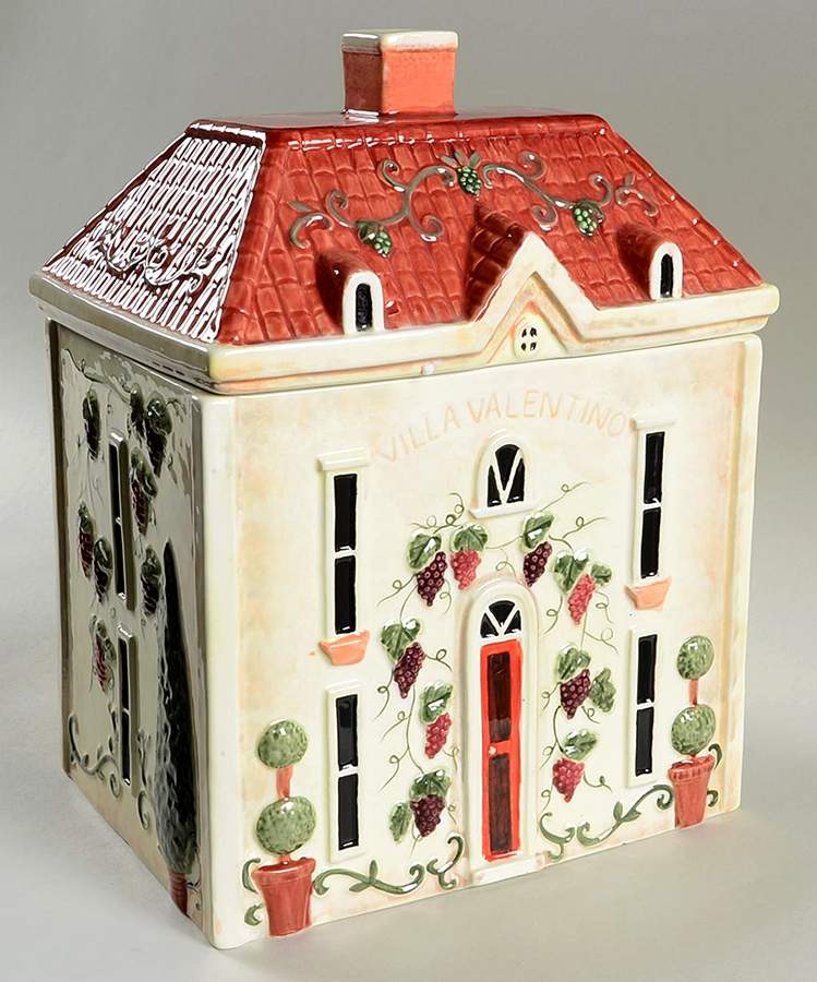 Merlot Sunset Figural Cookie Jar & Lid by Certified International-1