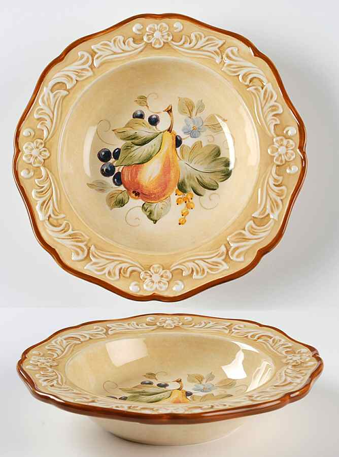 Italia 9" Individual Pasta Bowl by Certified International-1
