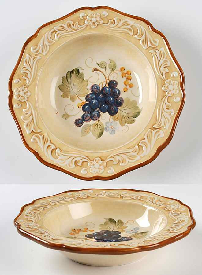 Italia 9" Individual Pasta Bowl by Certified International-1
