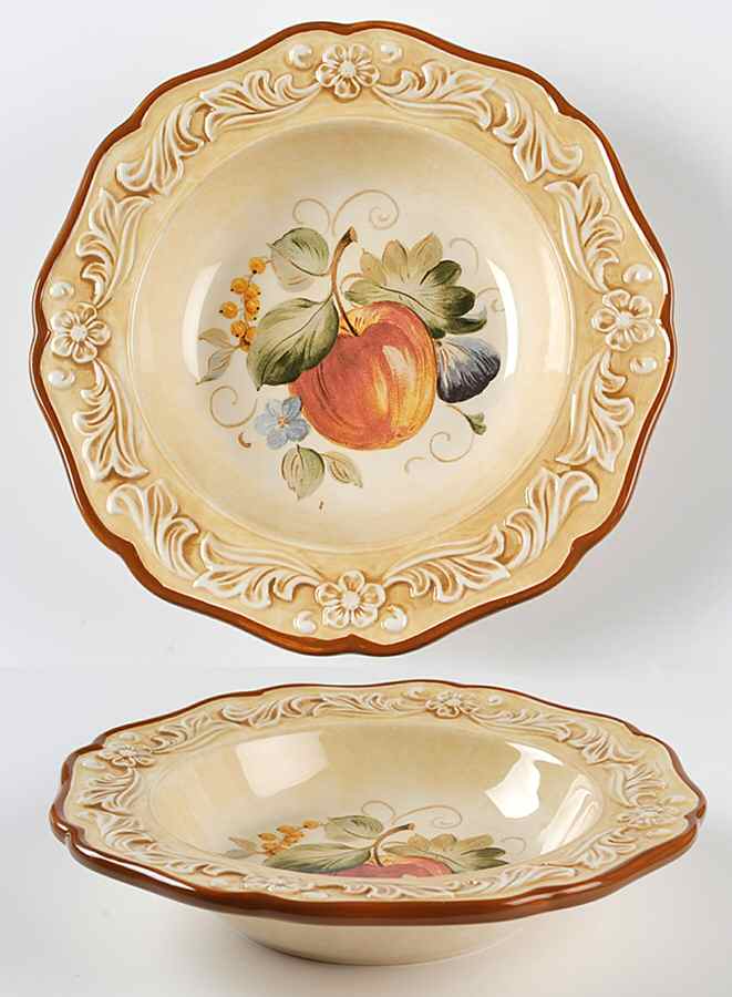 Italia 9" Individual Pasta Bowl by Certified International-1