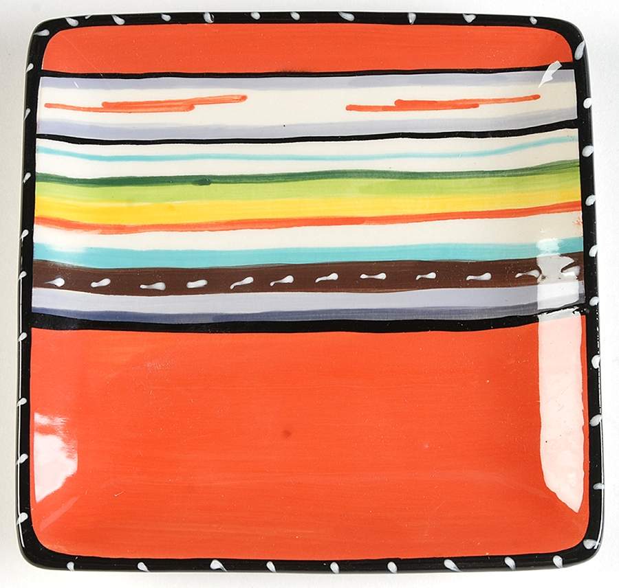 Santa Fe (Nancy Green) Canape Plate by Certified International-1