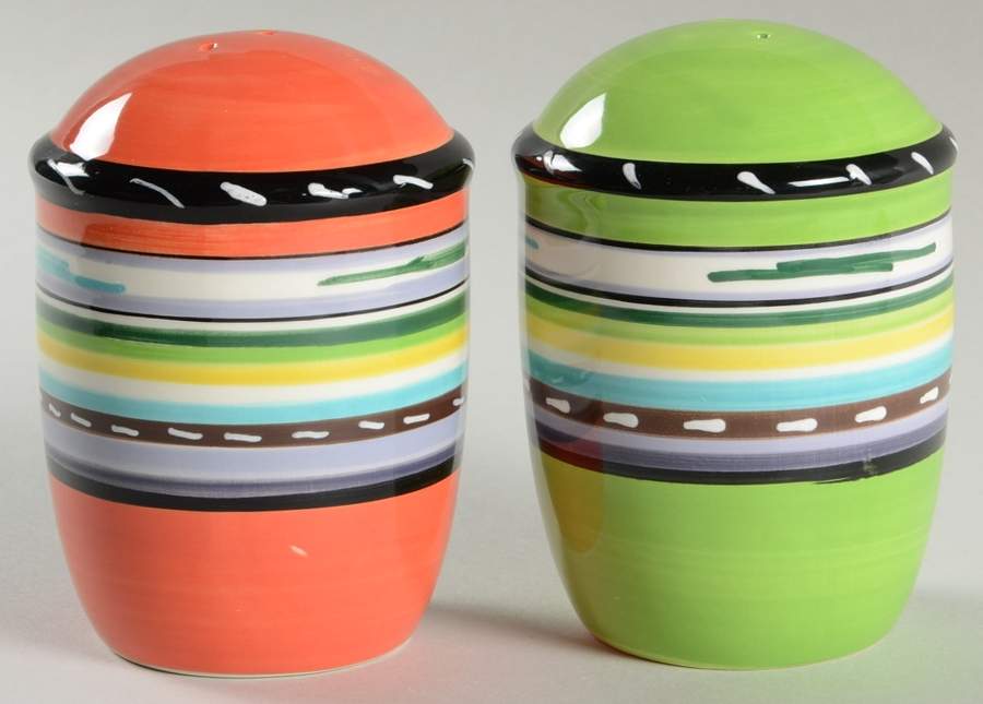 Santa Fe (Nancy Green) Salt & Pepper Set by Certified International-1