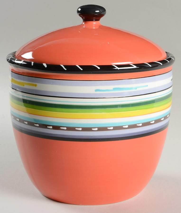 Santa Fe (Nancy Green) Extra Large Canister & Lid by Certified International-1