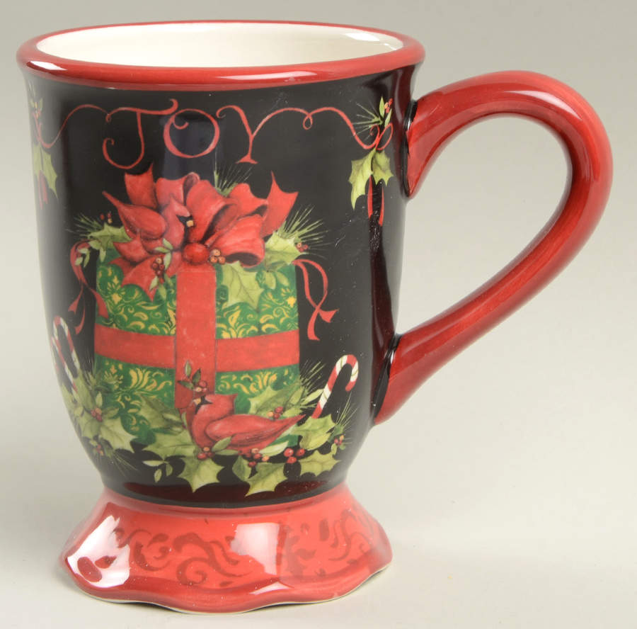 Vintage Christmas Mug by Certified International-1
