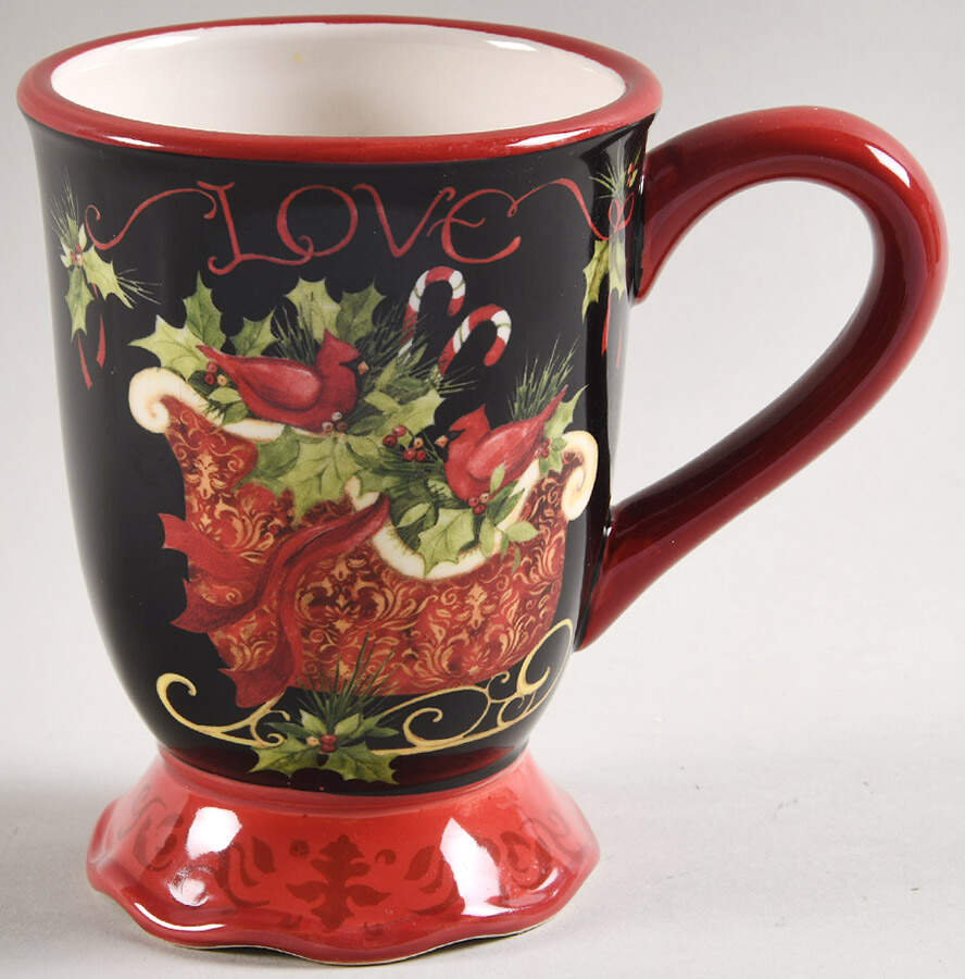 Vintage Christmas Mug by Certified International-1