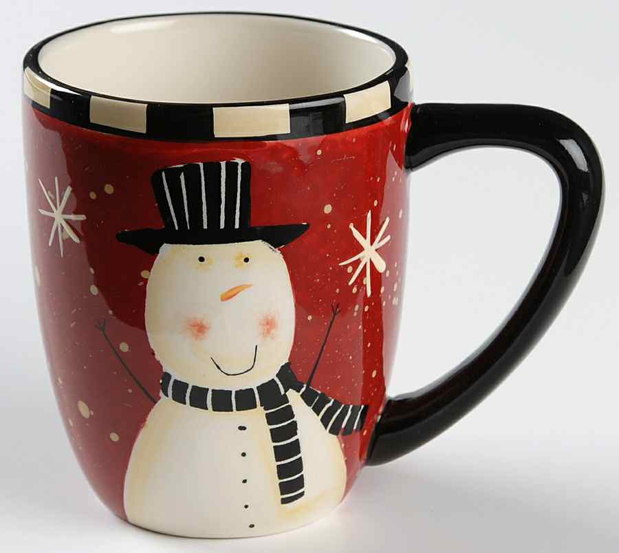 Christmas Snowman Mug by Certified International-1