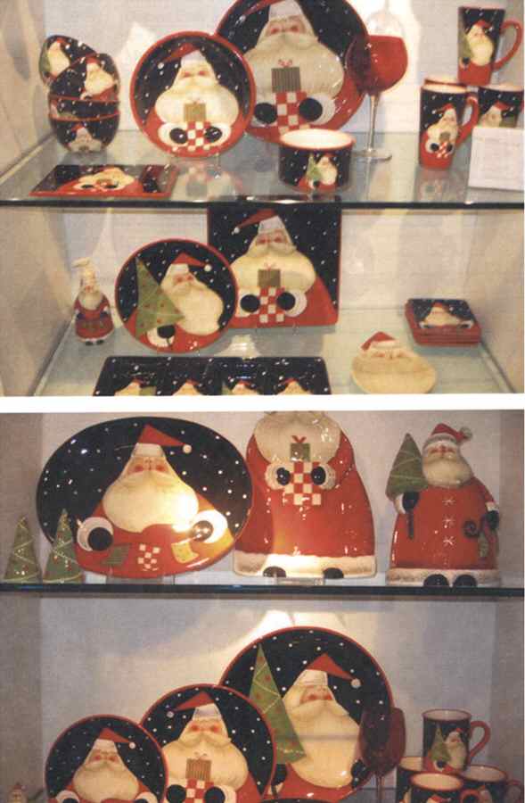 Santa's Gifts Dinner Plate by Certified International-1