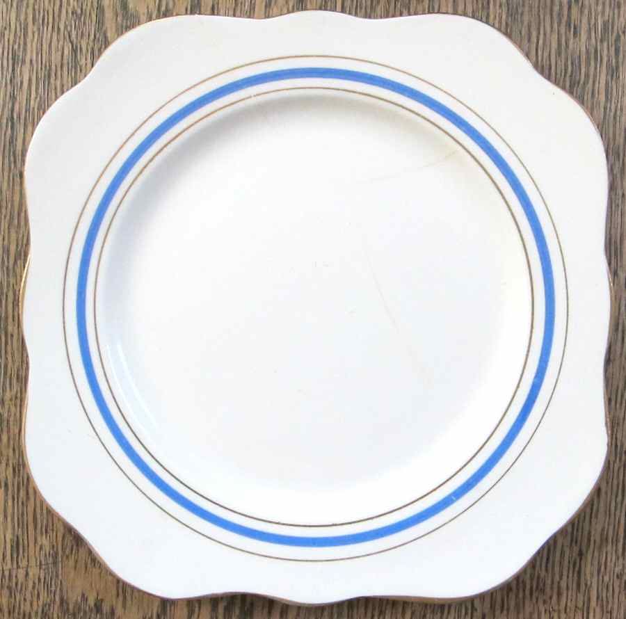 CLC106 Square Salad Plate by Colclough-1