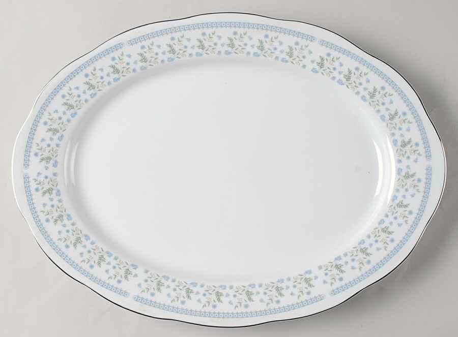 YSH5 14" Oval Serving Platter by Yong Sheng Porcelain-1