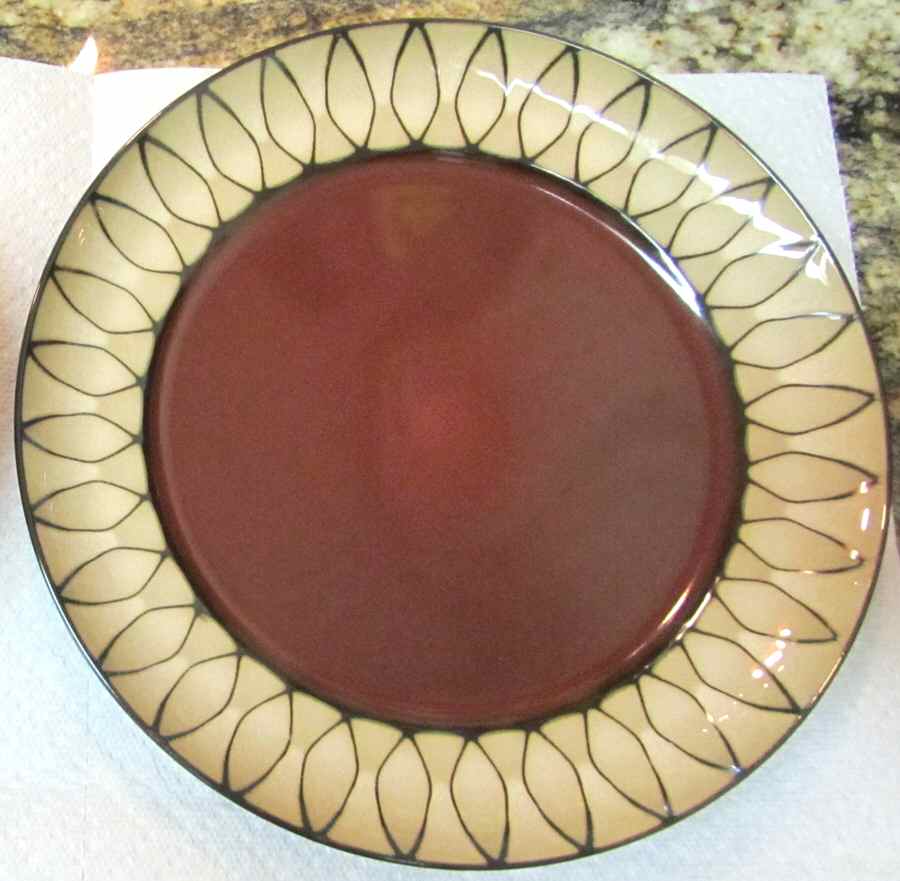 CX609 Dinner Plate by China (Made in China)-1