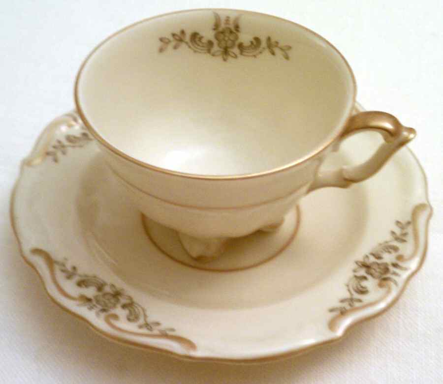 50346 Footed Demitasse Cup & Saucer Set by Carl Tielsch-1